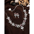 Royal Garnet Necklace Set