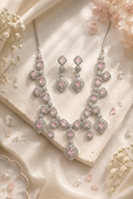 Pink Opal Grace Necklace set